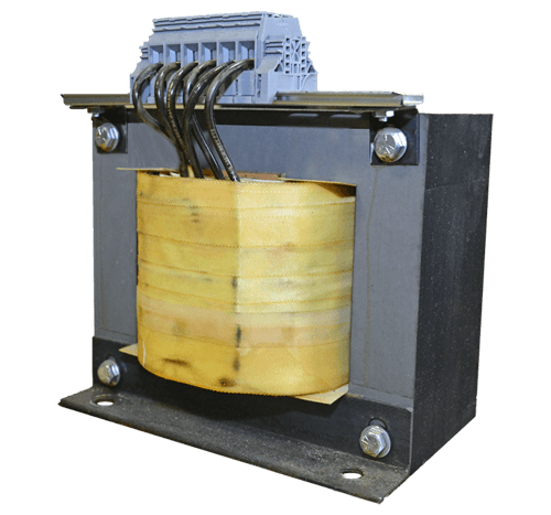 Machine tool control transformer